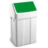 BIN WITH SWING LID 25 LITER - GREEN (TT 5202)